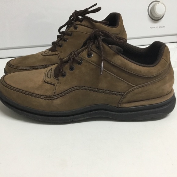 Rockport womens brown leather comfort walking shoes / Like New! - Picture 9 of 15